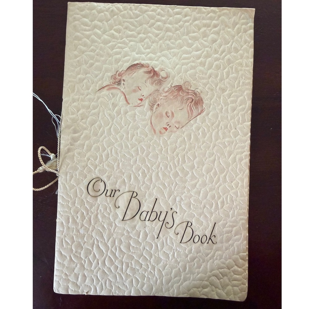 Vintage M.H. Renken Dairy Co Brooklyn NY Our Baby's Book Keepsake Journal Unused